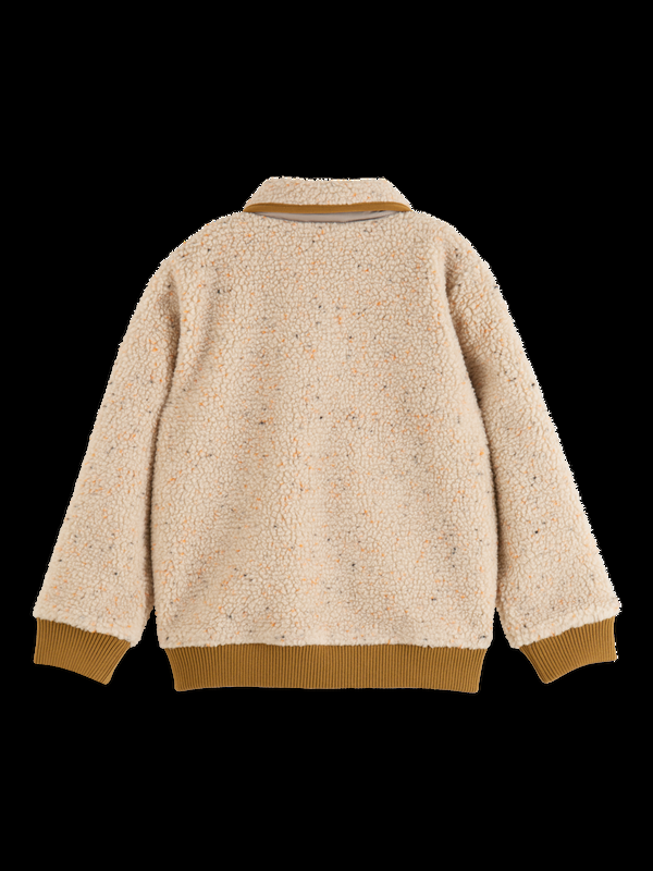 Maison Scotch TEDDY JACKET WITH COLOURFUL NEPS