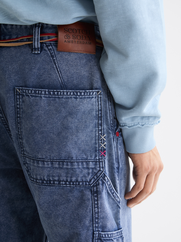 Maison Scotch The Pitch Workwear Canvas Denim