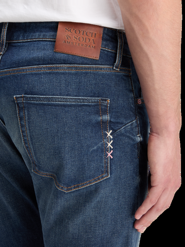 Maison Scotch THE ZEE STRAIGHT FIT JEANS - LUX BLUE