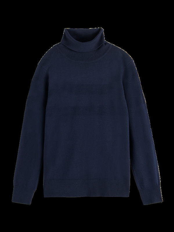 Maison Scotch TURTLE NECK PULLOVER