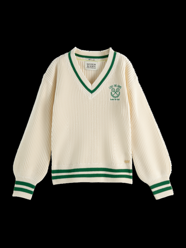 maison scotch V-Neck Pullover