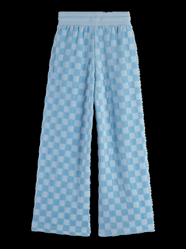 Maison Scotch VELOUR CHECKERBOARD JOGGER