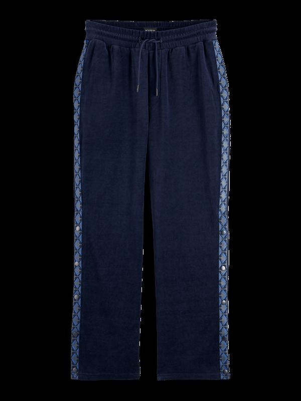 maison scotch VELOUR TRACK PANT