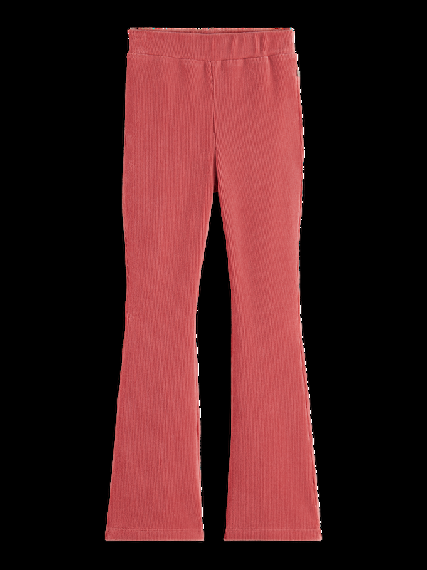maison scotch VELVET CORD FLARE LEGGING