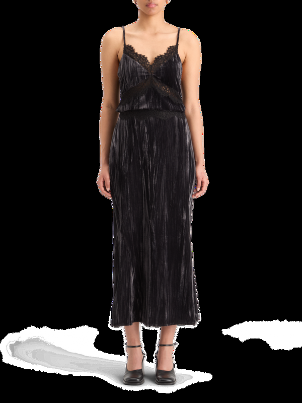 maison scotch VELVET TANK TOP