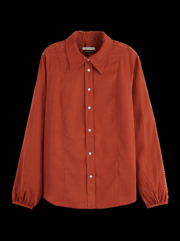Maison Scotch VISCOSE JACQUARD SHIRT