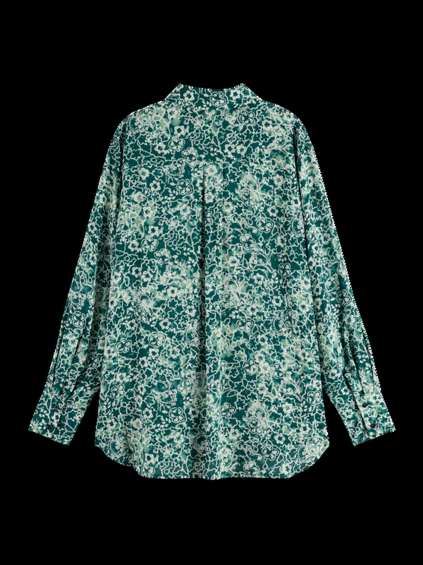 Maison Scotch VISCOSE PRINTED RELAXED FIT SHIRT