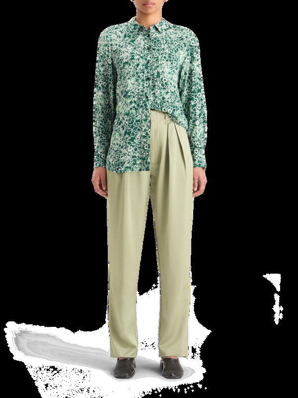 maison scotch VISCOSE PRINTED RELAXED FIT SHIRT