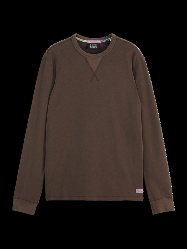 Maison Scotch WAFFLE T-SHIRT LS