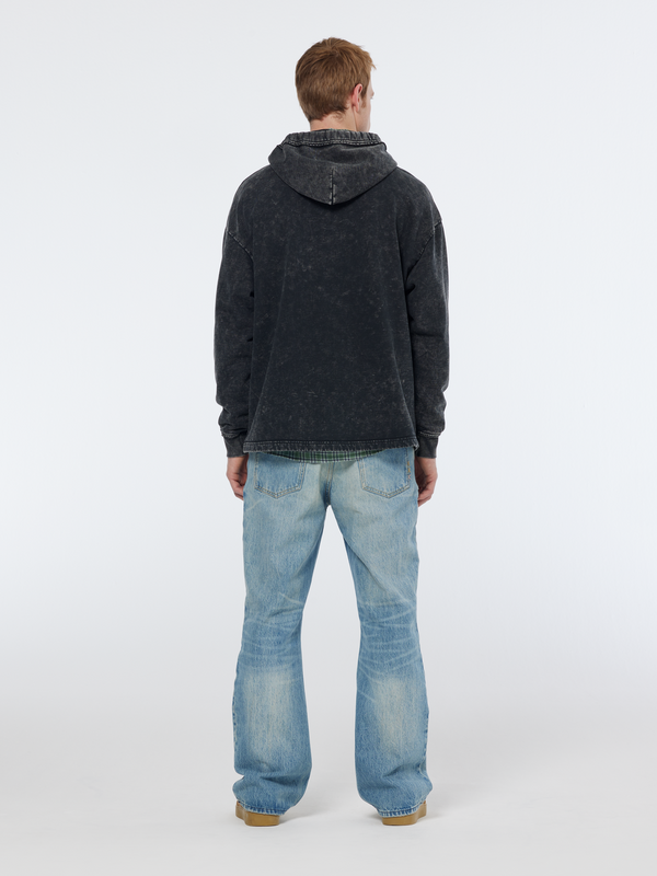 Maison Scotch Washed Artwork Relaxed Fit Hoodie