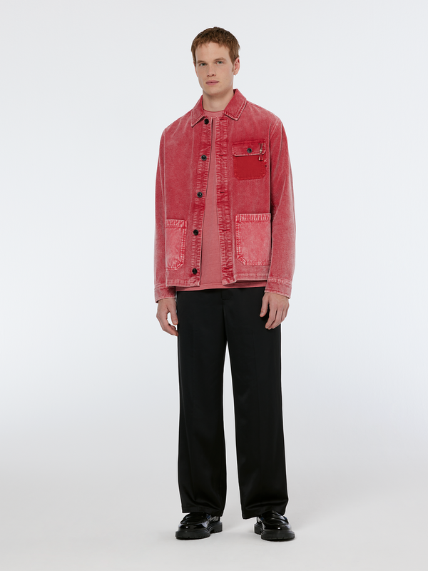 Maison Scotch Washed Corduroy Worker Jacket