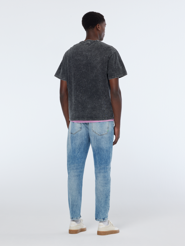 Maison Scotch Washed Pocket Relaxed Fit T-shirt