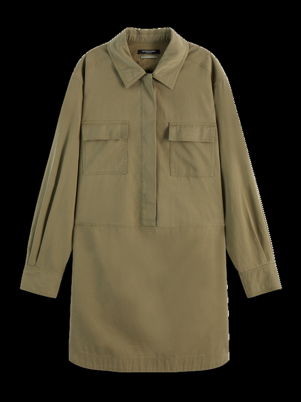 Maison Scotch WASHED SHIRT DRESS