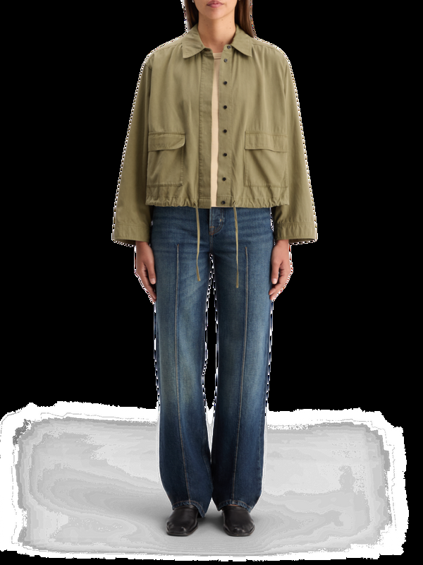 maison scotch WASHED SHIRT