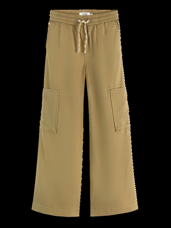 maison scotch Wide-Leg Cargo Pants