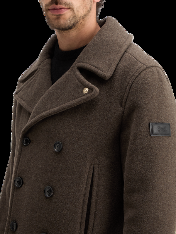 Maison Scotch WOOL BLEND PEACOAT