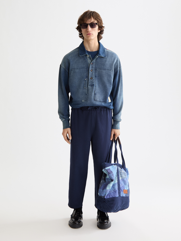 Maison Scotch Worked Out Popover Sweat