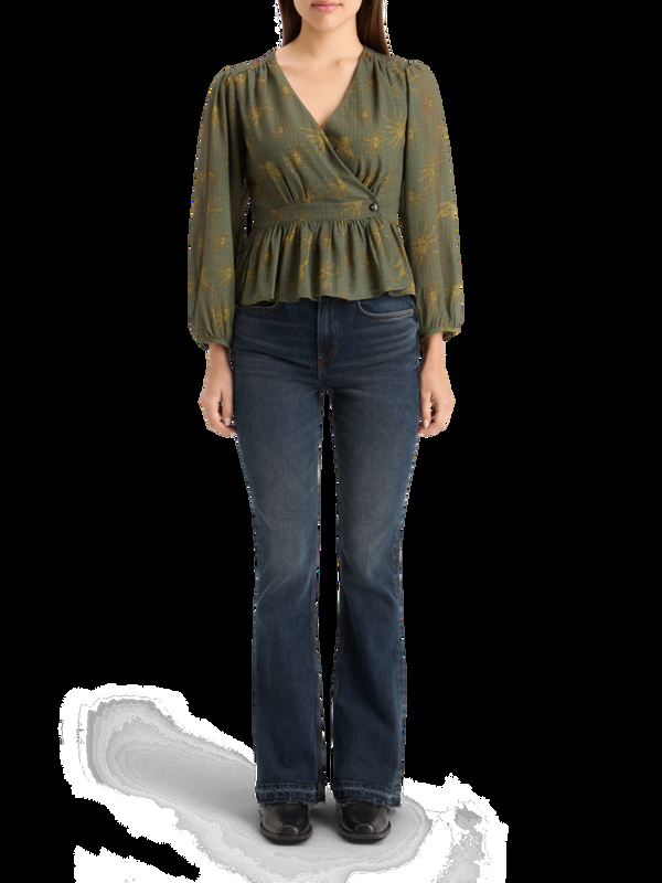 maison scotch WRAP TOP