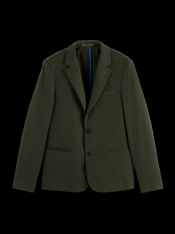 maison scotch Ongeconstrueerde relaxte blazer van wolmix maison scotch Ongeconstrueerde relaxte blazer van wolmix