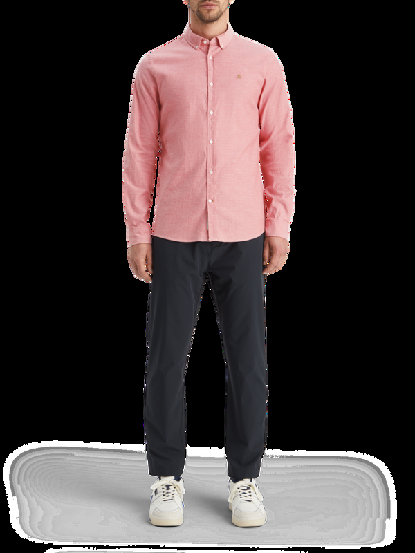 maison scotch Oxford-shirt met seizoensbenodigdheden