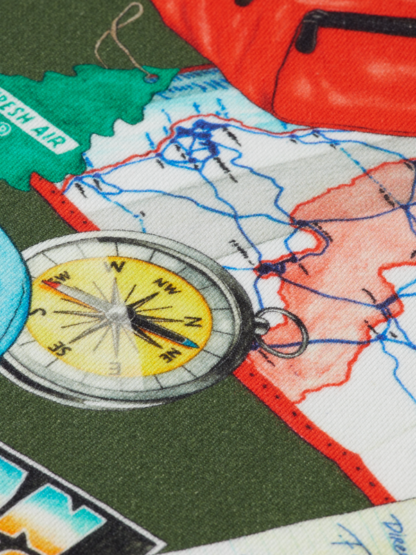 Maison Scotch REGULAR-FIT ALLOVER PRINTED SWEATSHIRT