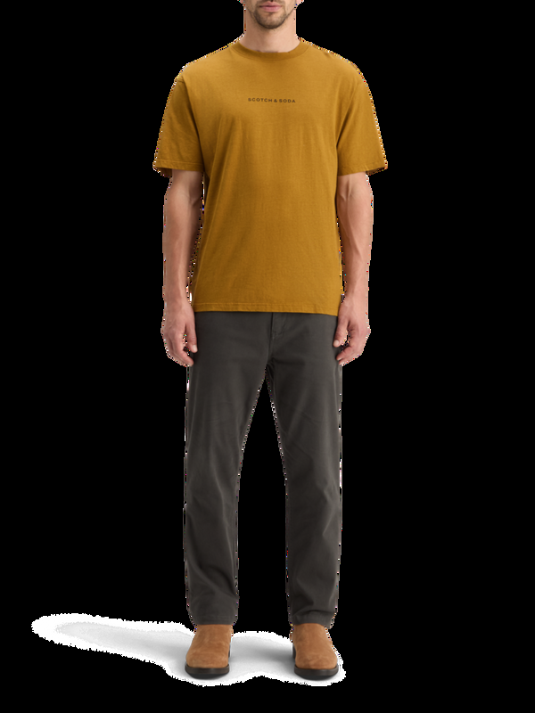 maison scotch RELAXED FIT FRONT BACK ARTWORK T-SHIRT