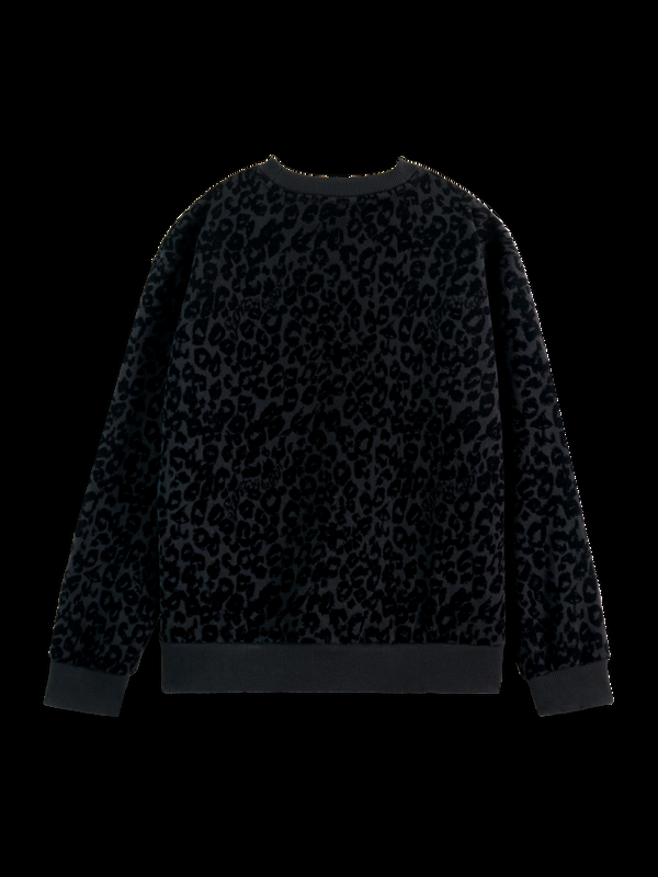 Maison Scotch Relaxed Fit Sweatshirt Met Kudde-artwork