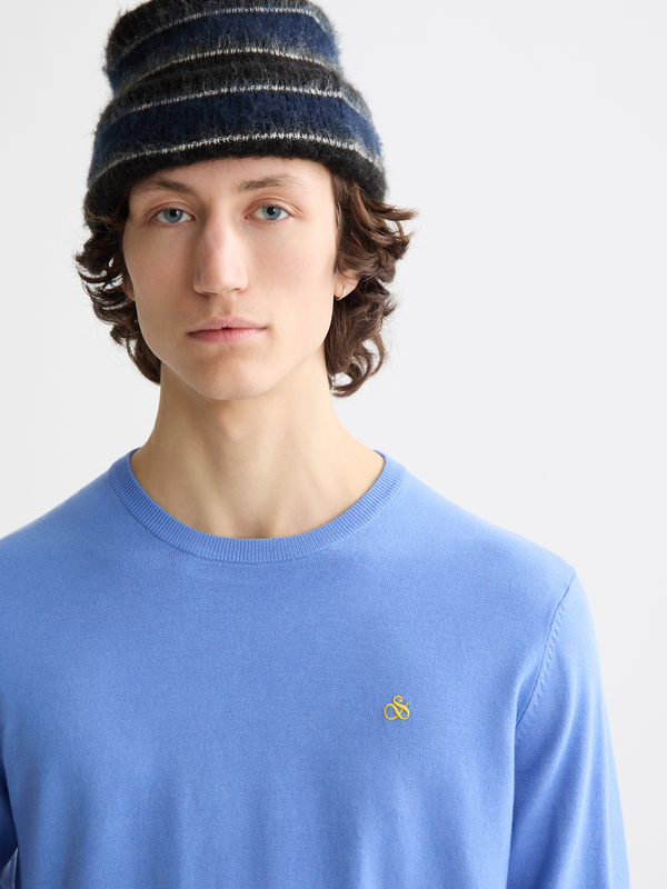 Maison Scotch Seasonal Essentials Ecovero Blend Crewneck