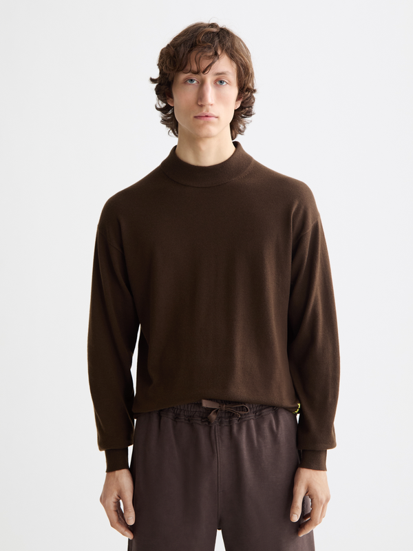 maison scotch Seasonal Essentials mock neck pullover