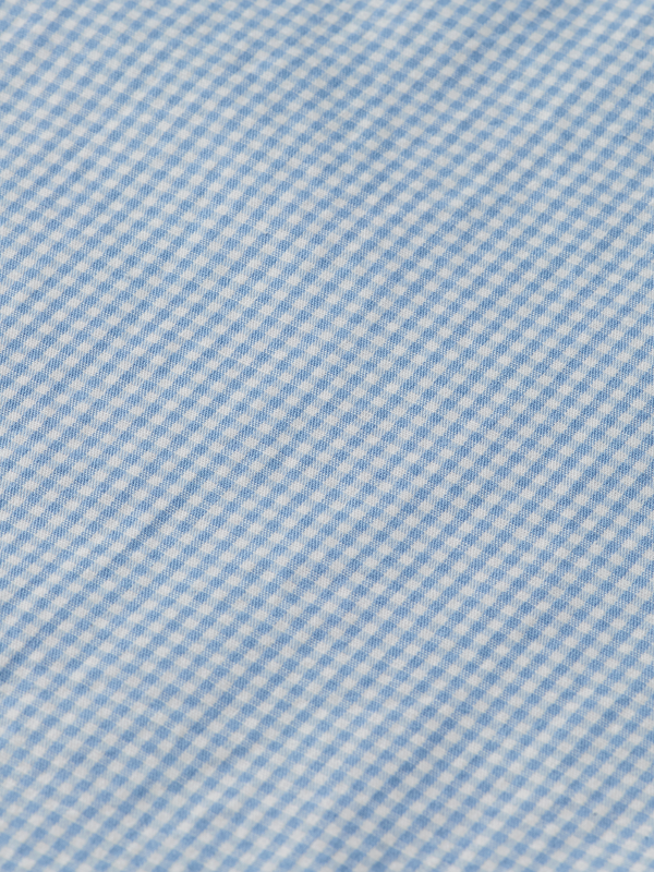 Maison Scotch Seasonal Essentials Poplin Geruit Overhemd