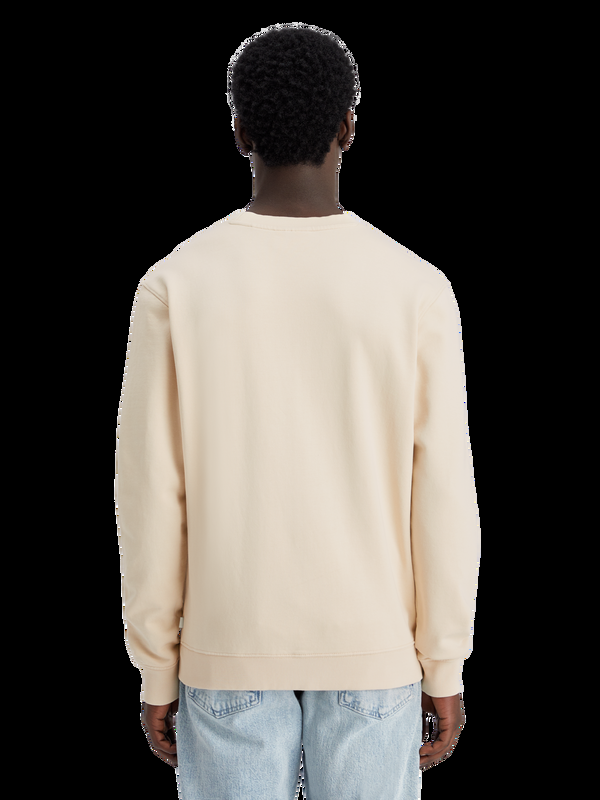 Maison Scotch Sweatshirt Met Artwork Op De Voorkant Op De Borst