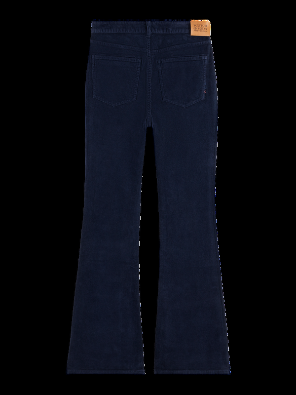 Maison Scotch THE CHARM CLASSIC FLARED JEANS IN COLOURED STRETCH CORDUROY