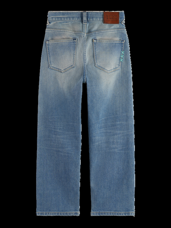 Maison Scotch THE PITCH LOOSE JEANS - FULL THROTTLE LIGHT