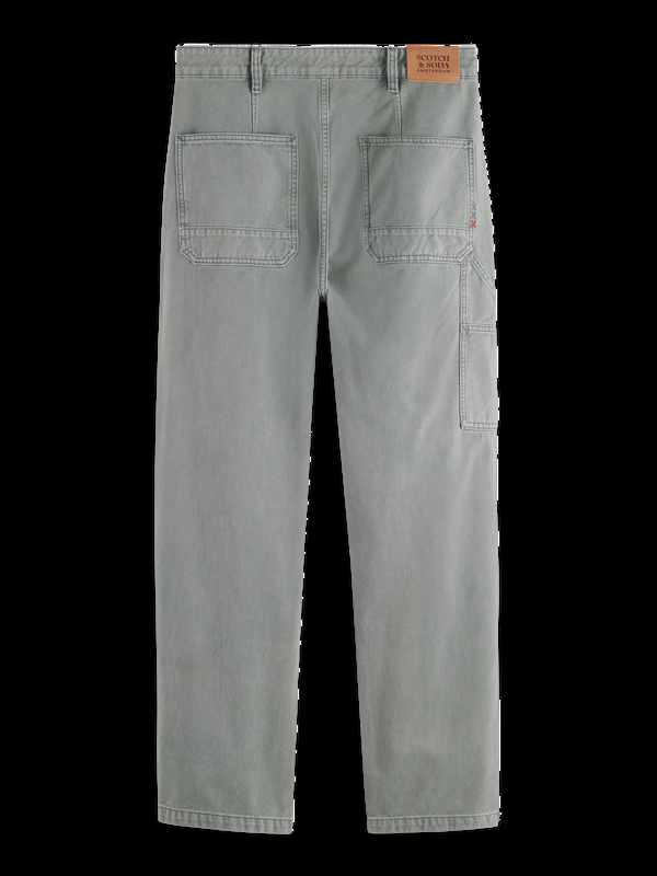 Maison Scotch Verve - Zuur Gewassen Katoenmix Werkbroek