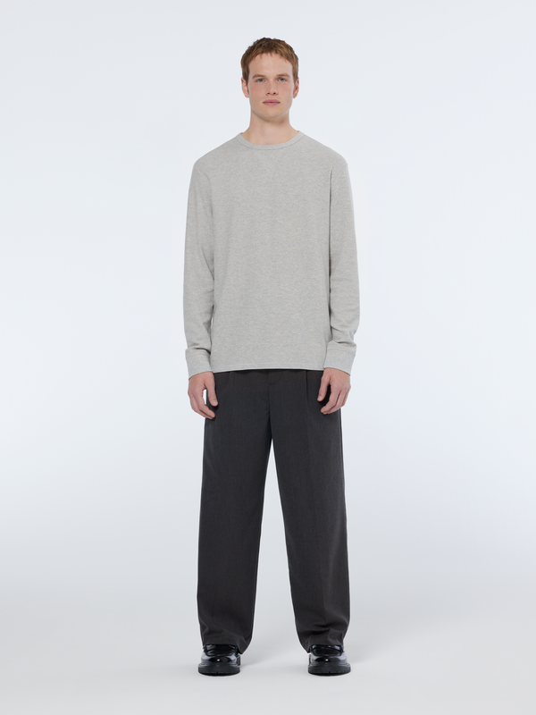 Maison Scotch Waffle Regular Fit Long Sleeve T-shirt