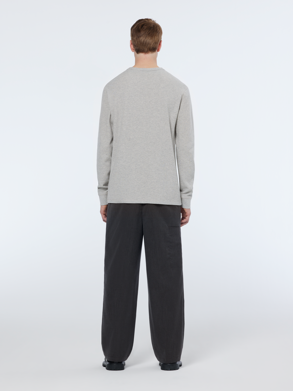 Maison Scotch Waffle Regular Fit Long Sleeve T-shirt