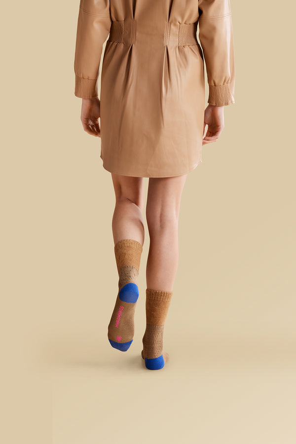 marcmarcs Abygail damessokken met alpacawol