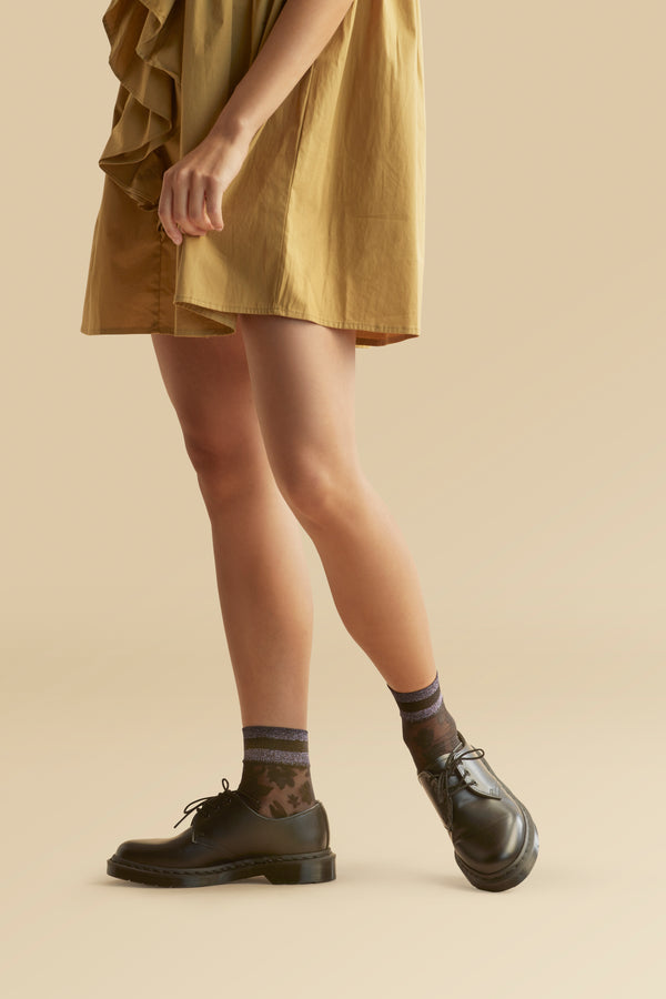 marcmarcs Pizzo flower dames panty sokje