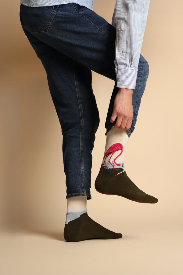 marcmarcs Y2 Flamingo herensokken