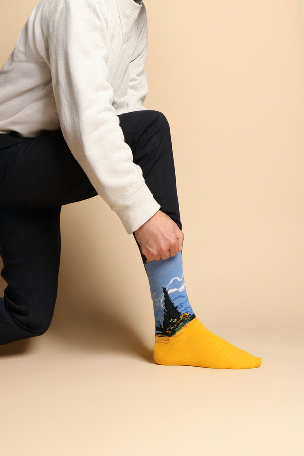 marcmarcs Y2 Wheat field herensokken