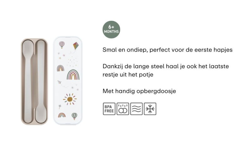 mepal Babylepel Mepal Mio set van 2 Little Dutch - Little Farm