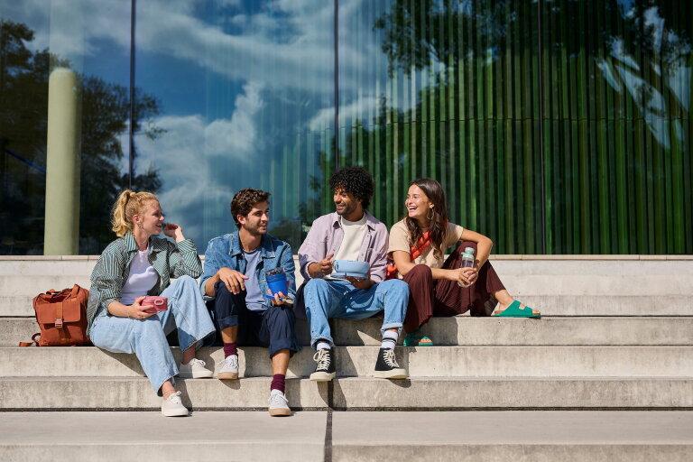 mepal Giftset lunchpot en vouwlepel Ellipse - Nordic sage