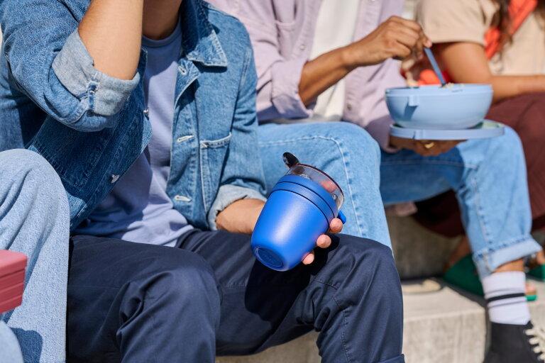 Mepal Giftset Onderweg (lunchbox Take A Break + Waterfles Ellipse) - Nordic Sage