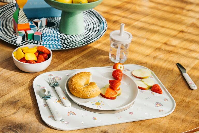 Mepal Kinderbestekset Mepal Mio 3-delig - Sunshine & Rainbow