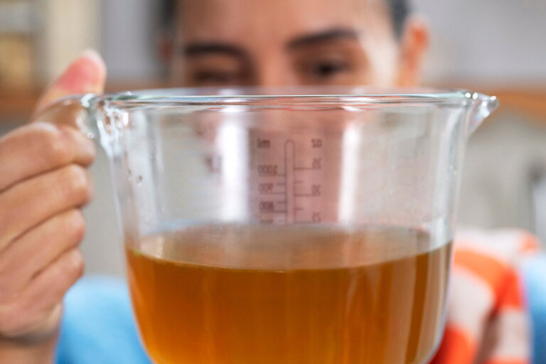 Mepal Maatbeker Met Deksel Chef It Glas 1000 Ml - Chalk