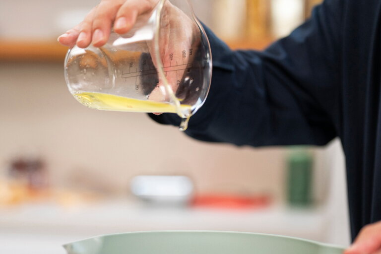 Mepal Maatbeker Met Deksel Chef It Glas 500 Ml - Chalk