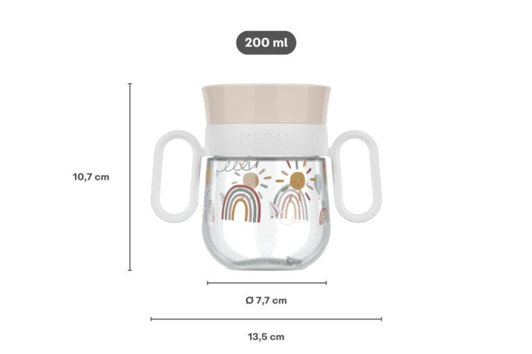 Mepal 360° Drinkbeker Mepal Mio 200 Ml - Fairy Garden