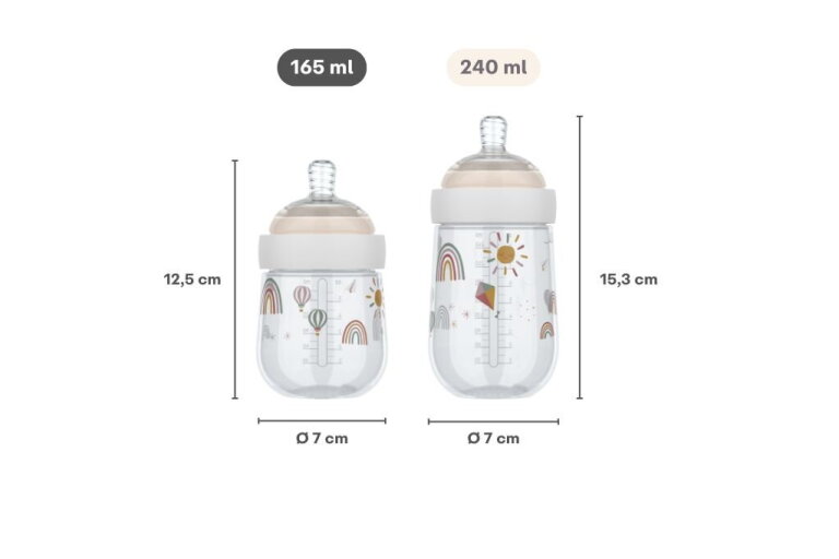 Mepal Babyfles Mepal Mio 165 Ml - Forest Friends