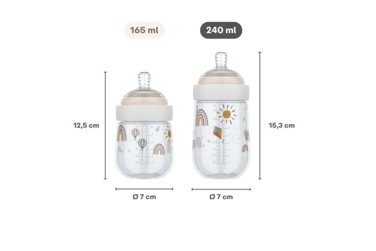 Mepal Babyfles Mepal Mio 240 Ml - Little Goose