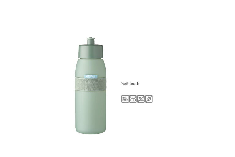 Mepal Bidon Ellipse 500 Ml - Nordic Sage